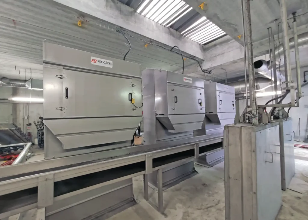 Remplacement de dégrilleurs